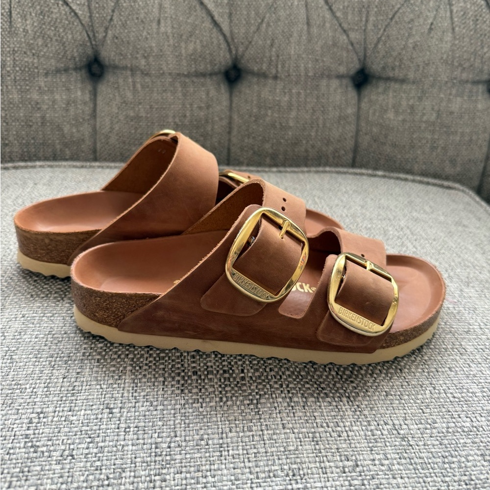 Birkenstock Big buckle leather Arizona